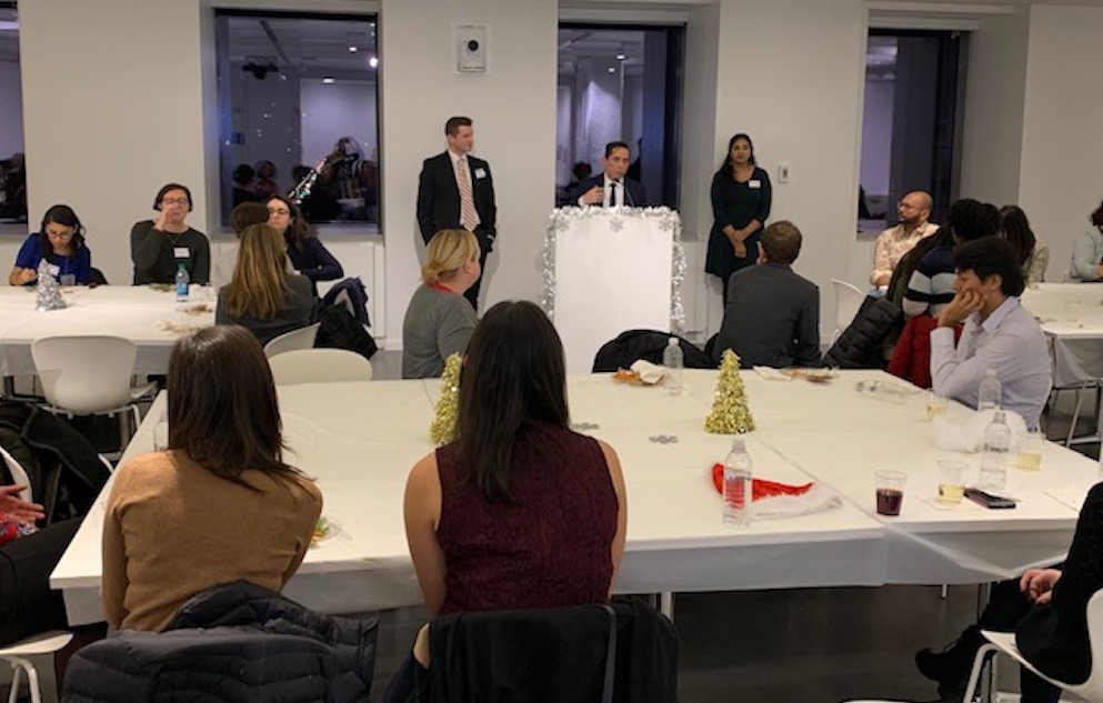Alumni holiday gathering