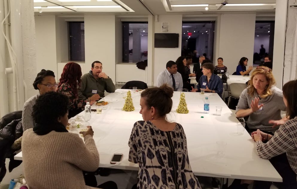 Alumni holiday gathering 8