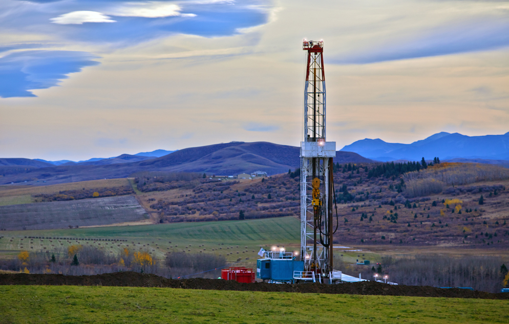 Oil and gas drilling rig