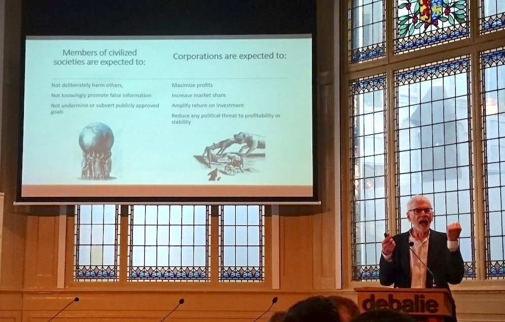 Nicholas Freudenberg speaking at Wemos