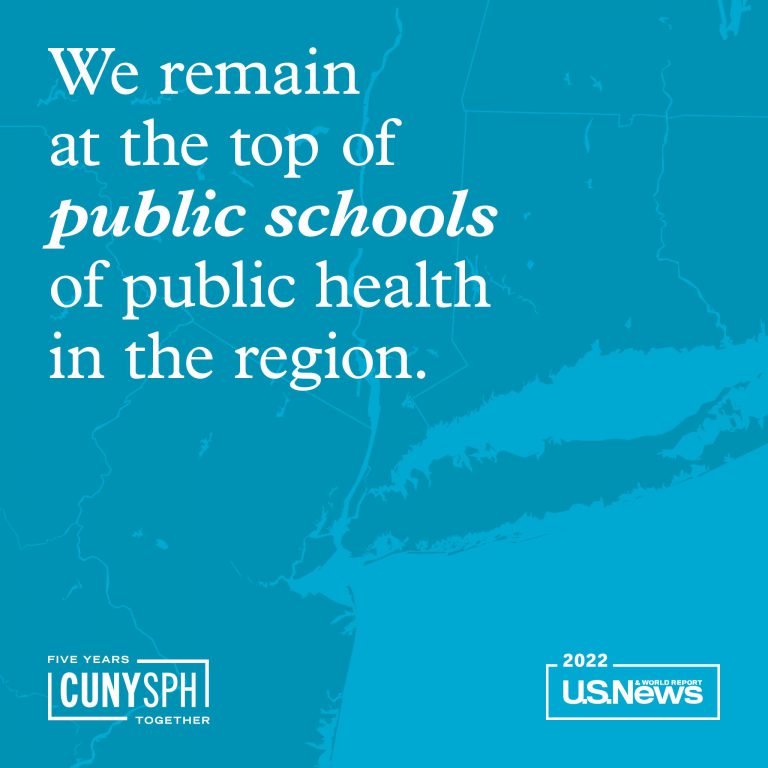 CUNY SPH ranked top public school of public health in New York State ...