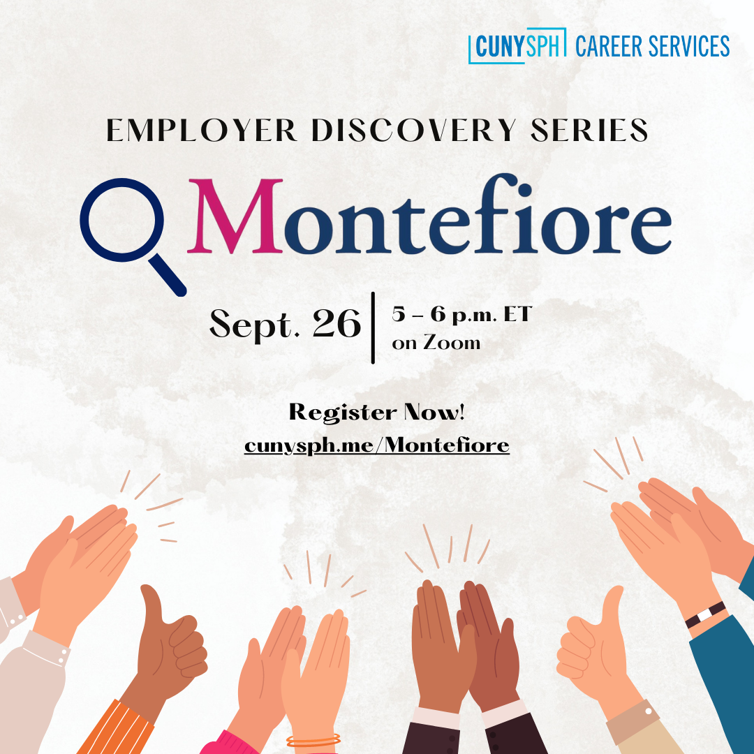 Montefiore Info Session event graphic
