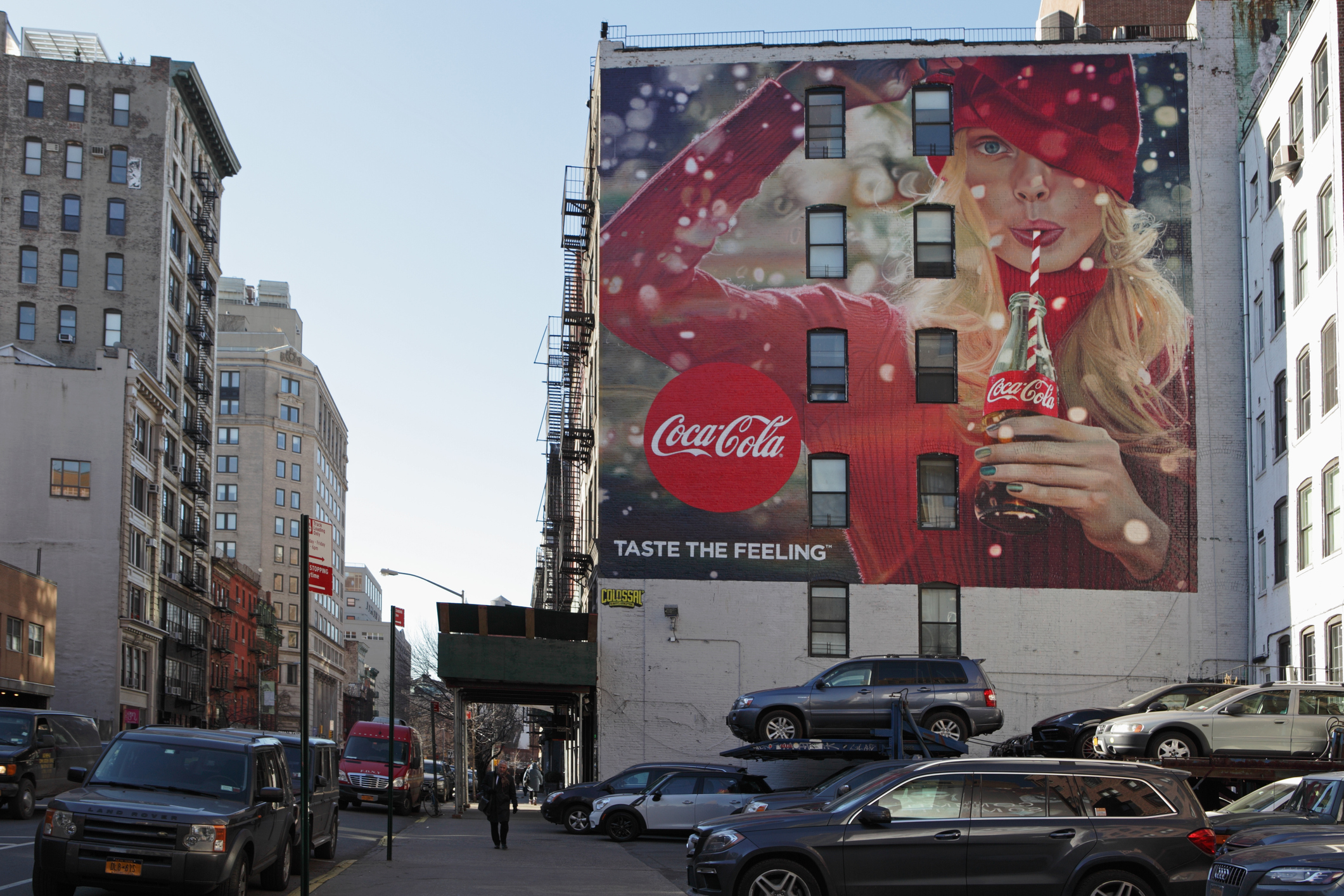 coca-cola ad NYC