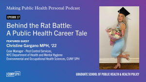 behind the rat battle - a public health career tale, making public health podcast episode 17