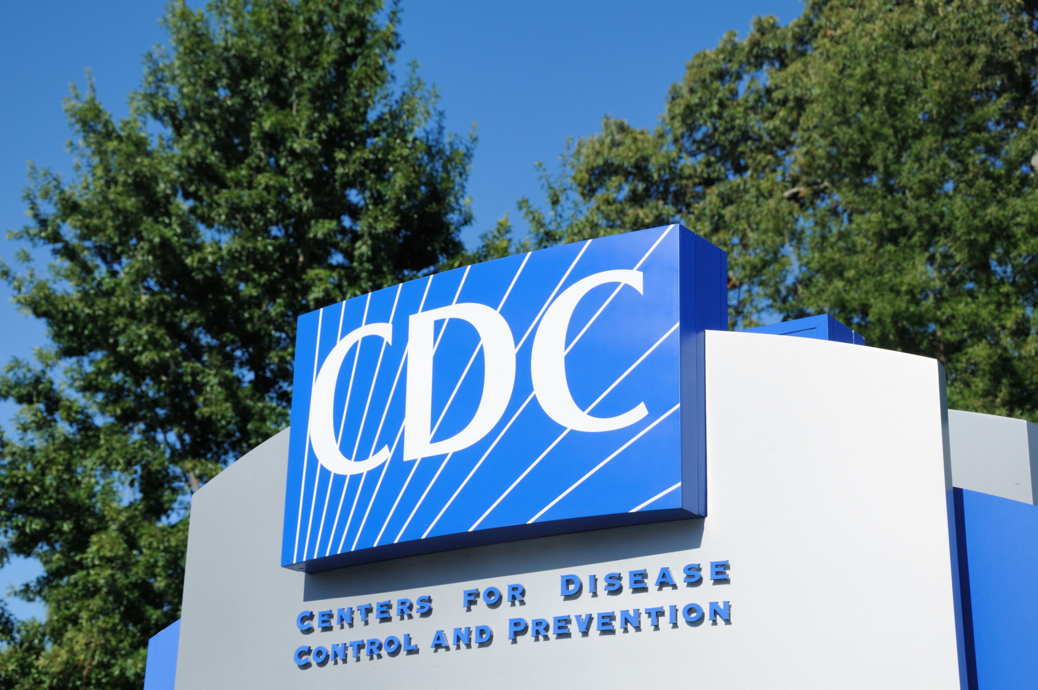 Centers for disease control and prevention sign