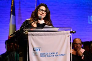Dr. Laura Magaña delivers the keynote address