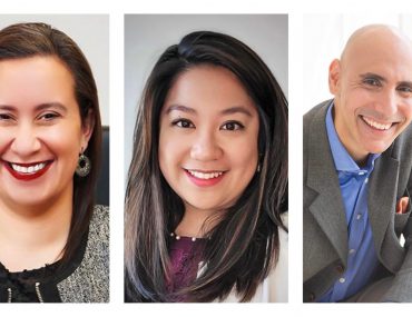 From left: Helen Arteaga, Katrina Mateo, and James Gohar