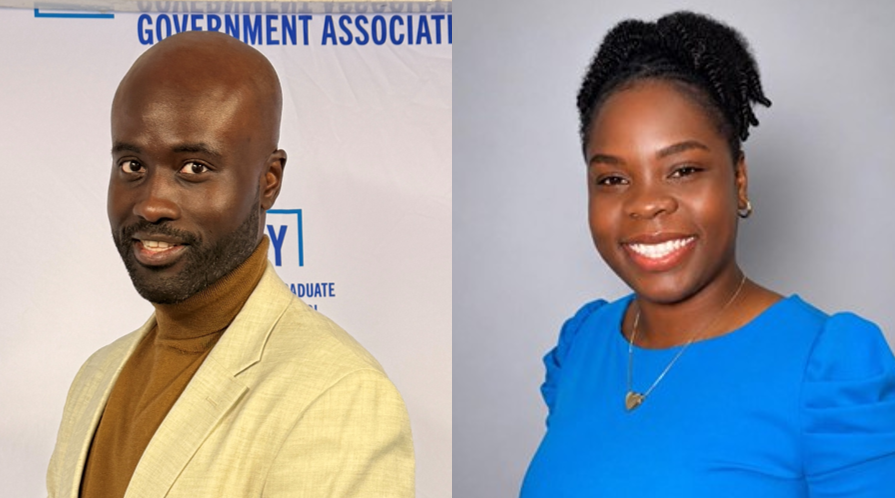 Fidelis Idoko and Kera Johnson